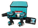 Makita CLX224A / sada aku nářadí / DF333DTD110D / 2x 2.0Ah / nabíječka / kufr (CLX224A)