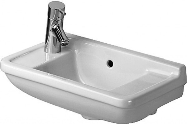 DURAVIT - Starck 3 Umývátko 50x26 cm, bez otvoru pro baterii, bílá 0751500000