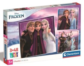 Puzzle 3x48 Frozen