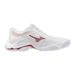 Mizuno Wave Lightning Elite W White/Rose Elegance/Lava Falls - Volejbalová obuv Mizuno WAVE LIGHTNING ELITE V1GC260073 Velikost obuvi v EU: 38