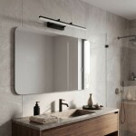 Koupelnové nástěnné LED svítidlo APP1879-1W 60cm BLACK OSW-66034