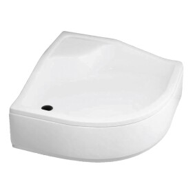 Hluboká sprchová vanička ke sprchovému koutu Kerra Klara 90 cm se zvýšeným sedátkem 5907548126054