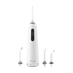 TrueLife AquaFloss Compact C200 / Ústní sprcha / 300 ml / 4x trysky / 5 režimů / časovač / displej / IPX7 / doprodej (TLCFMAFCC20WA)