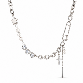 ELENYS Lucky Symbols – náhrdelník z prémiové oceli Délka: 40+5 cm / max. 45 cm