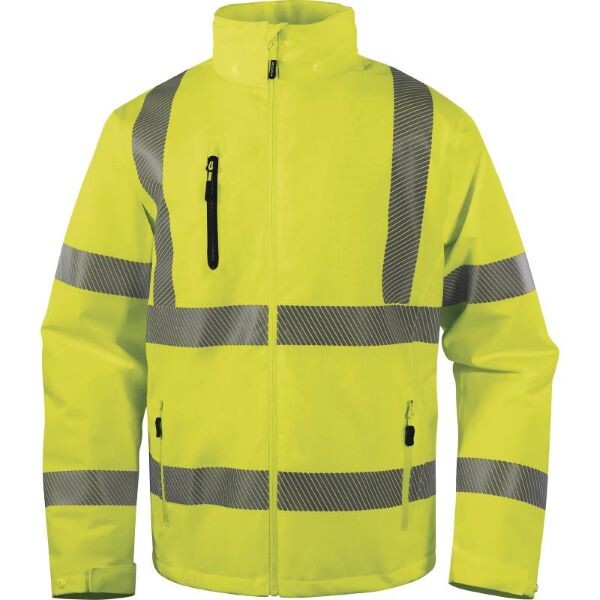 Reflexní pracovní bunda Delta Plus AREN Barva: Zářivĕ žlutá, Velikost: M (AREHVJATM)