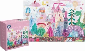 INTERDRUK Puzzle se samolepkami Zámek
