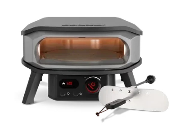 Cozze Premium / Pec na pizzu / elektrická / rotující kámen / 2200 W / pizza do 34 cm (5708614904466)
