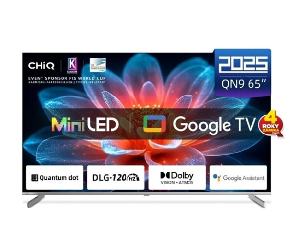 CHiQ M65QA9 TV 65", UHD MiniLED Google TV DLG 120 Hz EDF_5263356