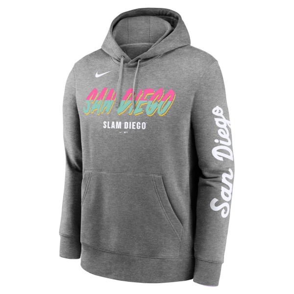 Nike Pánská mikina San Diego Padres MLB City Connect French Terry Club Hoodie Velikost: 2XL