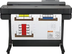 HP DesignJet T650 / Velkoformátová inkoustová tiskárna / 36" / A0 / barevná / 2400 x 1200 dpi (5HB10D#B19)