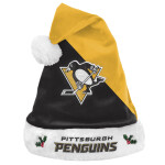 Pánská zimní čepice Pittsburgh Penguins NHL FOCO Colorblock Santa Hat
