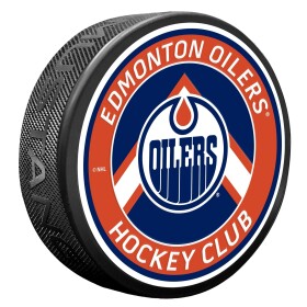 Mustang Puk Edmonton Oilers NHL Chevron Banner