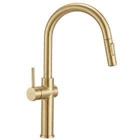 REA - Kuchyňská baterie Fresh vysoká Gold Brush REA-B7201