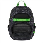 Studentský batoh Grafitti green Topgal VIKI 26041