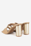 Pantofle NINE WEST WSS21562-01 Látkový materiál,Syntetický materiál