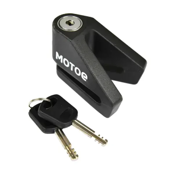 Racceway Zámek kotoučové brzdy černý / Zámek na kotoučovou brzdu / Čep 5 mm / Ocel / 2 klíče