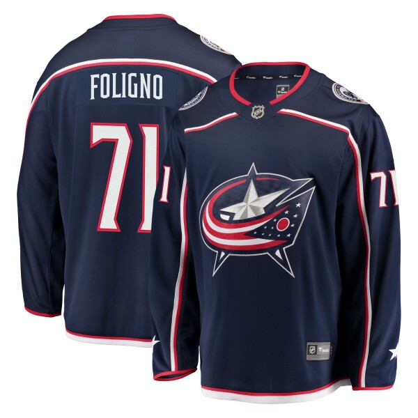 Fanatics Pánský Dres Columbus Blue Jackets #71 Nick Foligno Breakaway Alternate Jersey Distribuce: USA