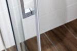 Sprchový kout čtverec 80x80 cm SAT TEX SIKOTEXQ80CRT SIKOTEXQ80CRT