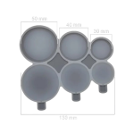 Dortisimo Silikonová forma na lízátka (na 6 ks)