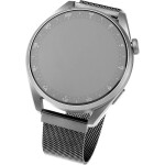 FIXED Mesh Strap Síťovaný nerezový řemínek s šířkou 22mm pro smartwatch černá (FIXMEST-22MM-BK)