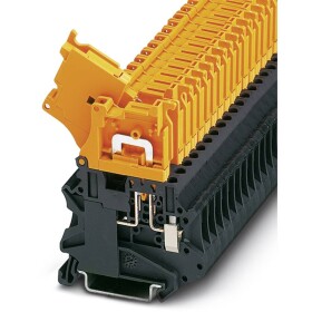 Phoenix Contact 3046252 oddělovací svorka 6.2 mm šroubovací černá 50 ks