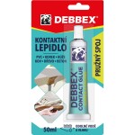 Kontaktní lepidlo SUPER STRONG, chloroprenové, 50ml, DEBBEX