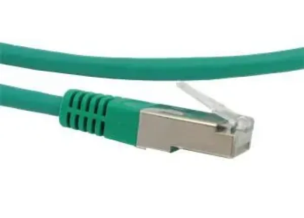 Primecooler Cat6 FTP zelená / Patch kabel / RJ-45 / 1 m / 26 AWG měď (PC-CABFTP6-1copper-green)