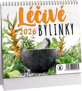 Stolní kalendář ARIA 2026 MINI - Léčivé rostliny