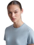 Dámské merino triko krátký rukáv ICEBREAKER Wmns Merino 125 Cool-Lite Sphere III SS Tee, Zinc Blue velikost: L
