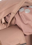 Konges Sløjd Školní batoh Cherry s pláštěnkou a vakem 12 l, růžová barva, textil