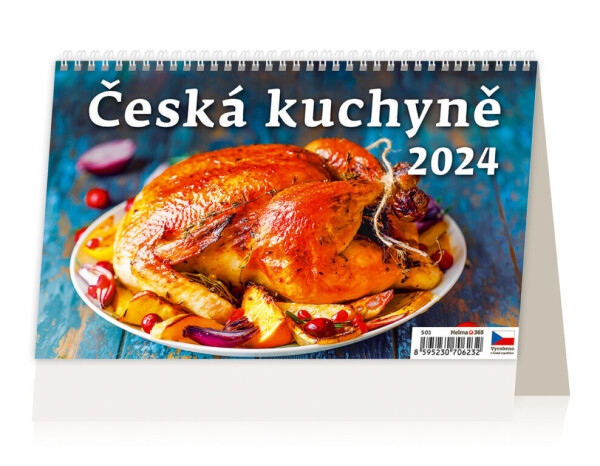 Kalendář stolní 2024 - Česká kuchyně