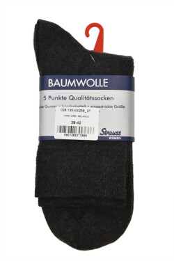 Pánské ponožky 028 KPL. 3 páry GRAFITOVÁ MELANŽ 35-38