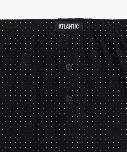 Boxerky Atlantic 3MH-196 A'3 S-2XL černošedá L