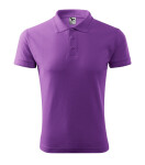 Pique Polo polokošile pánská fialová 3XL