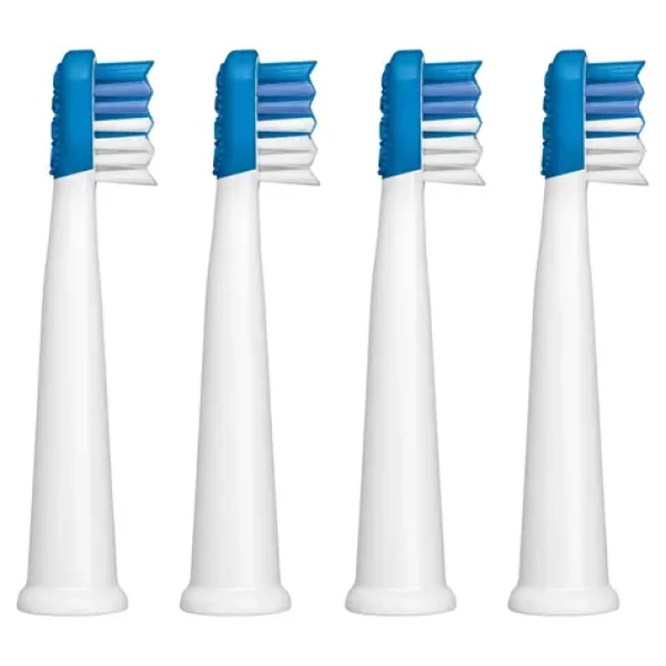 SENCOR SOX 012BL Náhradní hlavice pro kartáček bílá (4ks) / pro SENCOR SOC 091x (8590669274130)