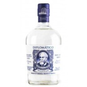 Diplomático PLANAS Blanco Extra Anejo Rum 47% 0,7 l (holá lahev)