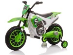 Mamido Dětská elektrická motorka XMX616 zelená | EVA kola | 12V 7Ah
