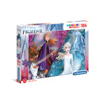 Clementoni Puzzle Supercolor Glitter - Frozen 2, 104 dílků - Schleich Wild Life