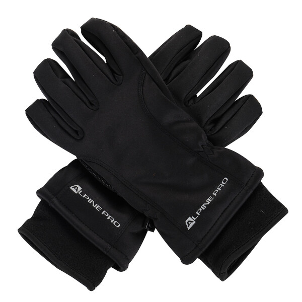 Softshellové rukavice membránou ptx ALPINE PRO KAHUG black