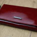 Stylová dámská kožená peněženka Dulo, červená