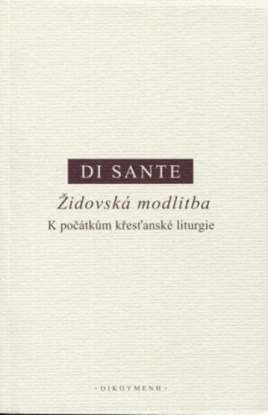 Židovská modlitba - Carmine Di Sante