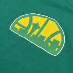 Mitchell & Ness Pánská mikina Seattle SuperSonics NBA Split Short Sleeve Hoodie Velikost: S
