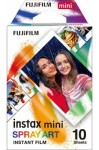 Fujifilm Instax mini evo hnědá / Instantní fotoaparát / LCD / CMOS / 2560 x 1920 / formát papíru 86 x 56 mm / ISO 1600 (16812508)