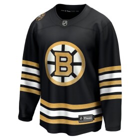 Fanatics Pánský Dres Boston Bruins Black 100th Anniversary Premier Breakaway Jersey Velikost: