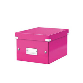 Leitz Click-N-Store archivační krabice wow růžová S A5
