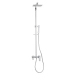 INVENA - Dešťová sprcha s baterií sprchovou paros trend chrom; AU-33-B01-C