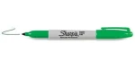 Sharpie Fine Popisovač permanentní zelená / kulatý hrot F / 12ks (S0810960)