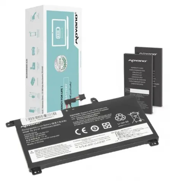 Baterie 01AV493 pro Lenovo ThinkPad T570, T580, P51S / Baterie pro notebook / 2000 mAh / 30 Wh (BT/LE-T580)