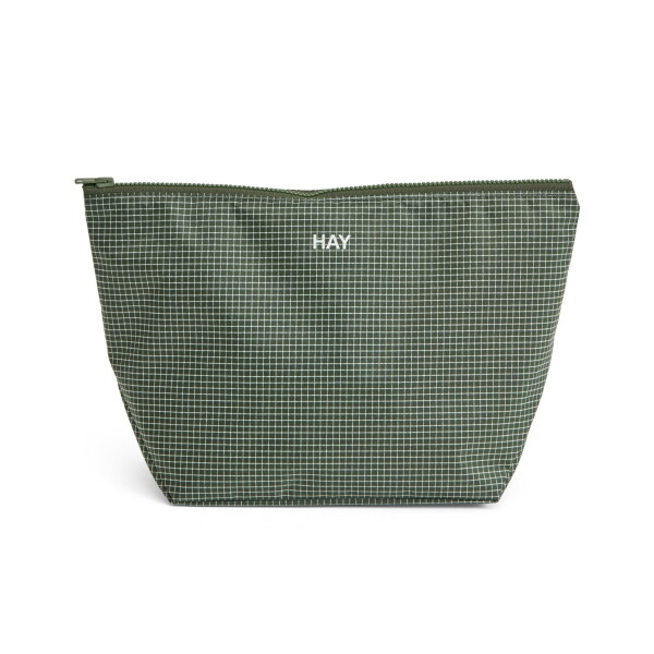 HAY Pouzdro Grid M Dark Green, zelená barva