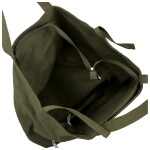 Trendy textilní dámská kabelka na rameno Bellinda, zelená